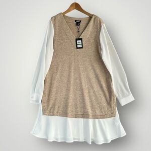 🎉5 for $45🎉 NWT DKNY dress sweater women size L